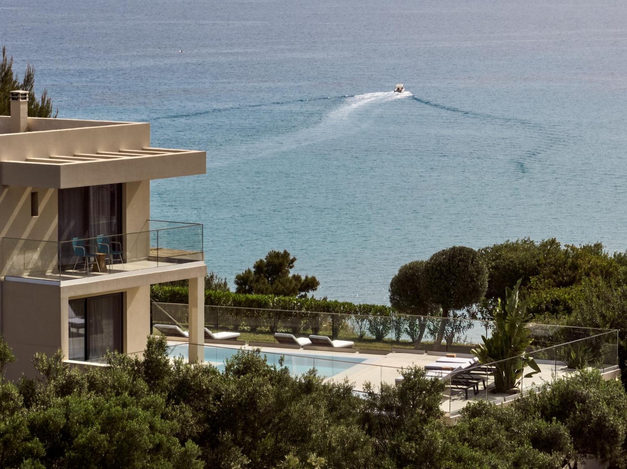Uparati Villa - Hilltop Sea View Retreat Циливи Экстерьер фото
